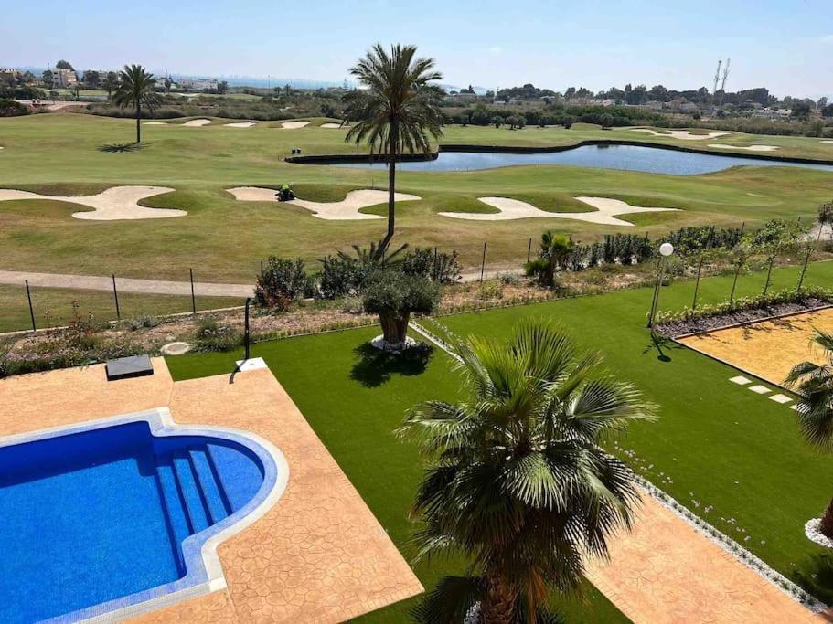 Lujoso Atico Sobre El Golf En Los Alcázares Exterior foto