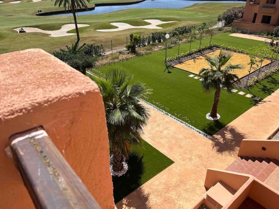 Lujoso Atico Sobre El Golf En Los Alcázares Exterior foto