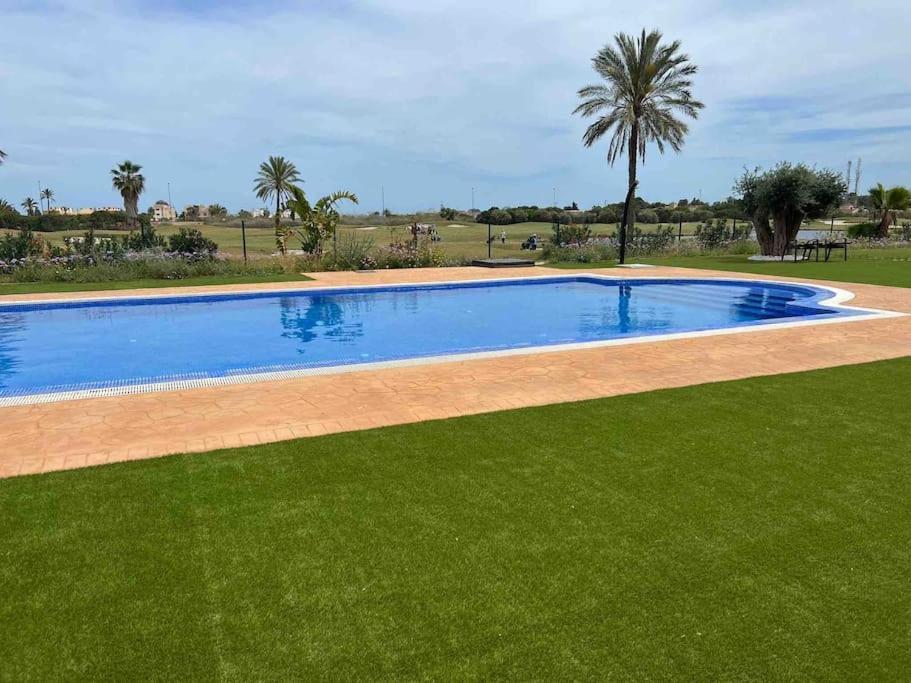 Lujoso Atico Sobre El Golf En Los Alcázares Exterior foto