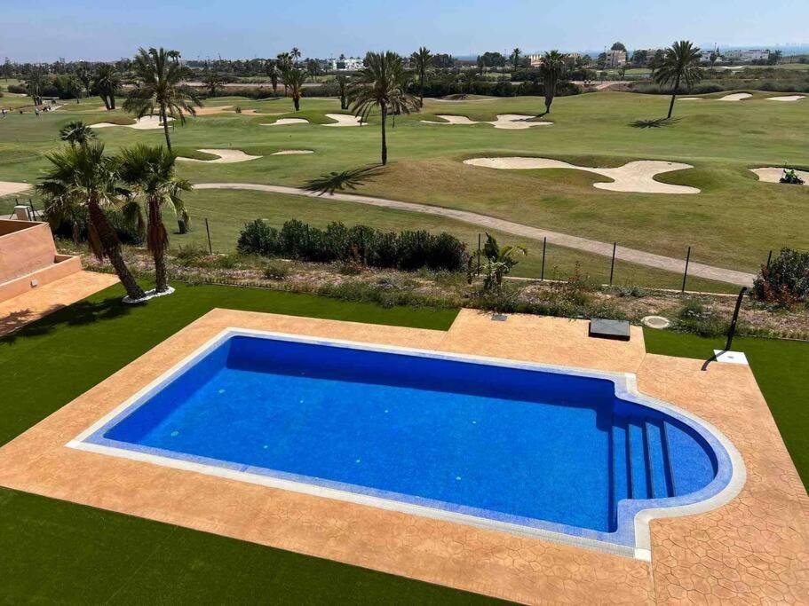 Lujoso Atico Sobre El Golf En Los Alcázares Exterior foto